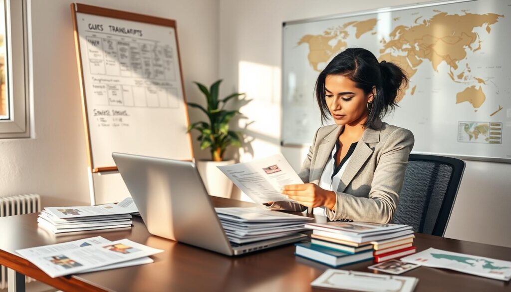 How to translate academic transcripts for foreign scholarships