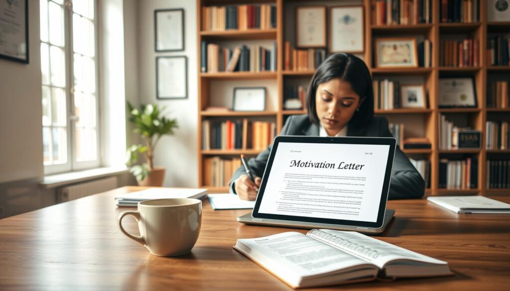 How to write a scholarship motivation letter for masters